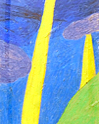 Ange, 2011, crayon, pastel, aquarelle, papier Arche aquarelle, 19x28 cm